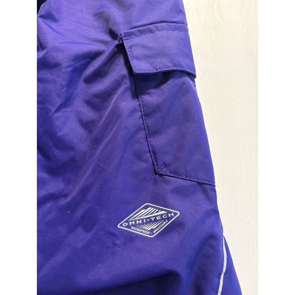 Columbia Bugaboo Omni-Heat Purple Snow Pants Kids XXS 4/5 Waterproof Ski Trouser - Picture 11 of 16